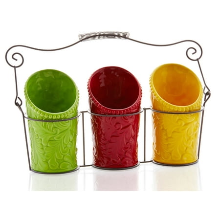 Kitchen Utensil Holder Set - Multicolor