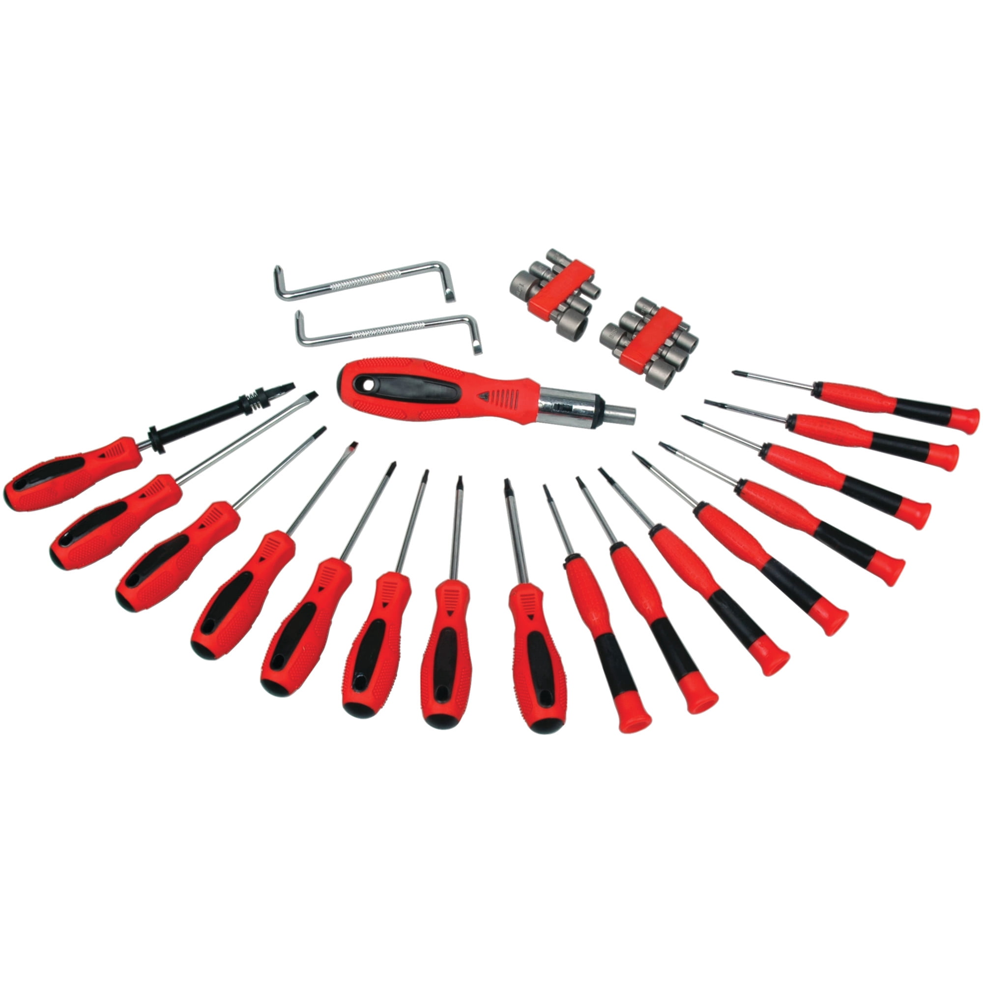 Performance Tool W1721 Screwdriver Set with Pouch, 100-Piece