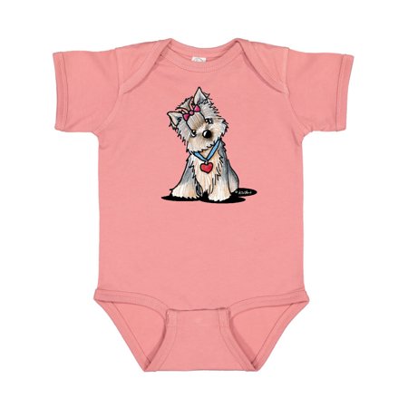 

Inktastic Butternut Yorkie Gift Baby Boy or Baby Girl Bodysuit