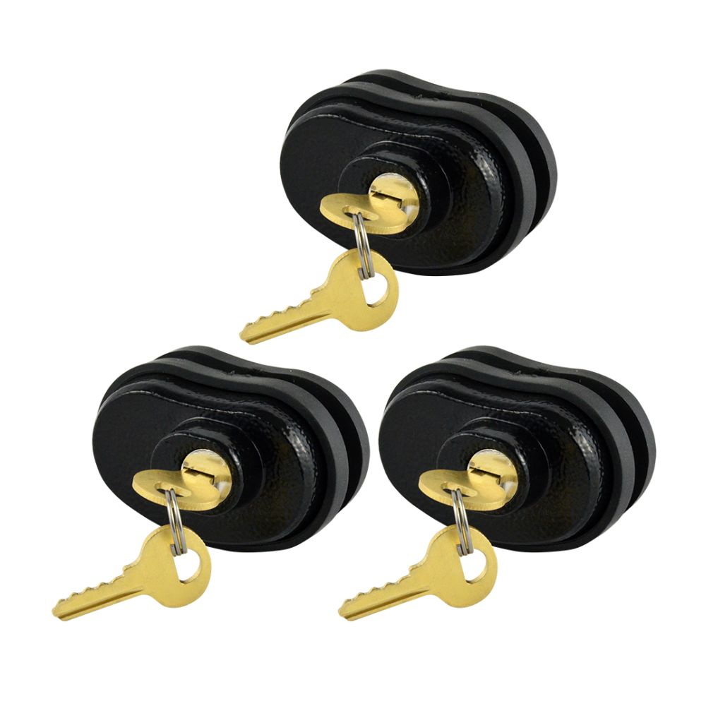 Trigger Gun Lock, Keyed Alike, Set of 3