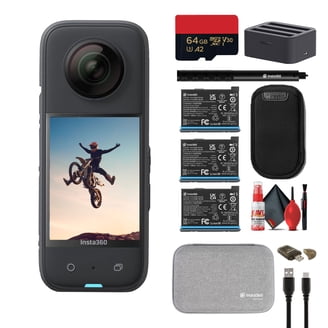 Insta360 X3 Waterproof 360 Action Camera, 48MP Sensor, 5.7K HDR