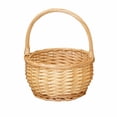 thumbnail image 1 of Children’s Hand Woven Small Wicker With Handle for Easter Eggs Cookies Storage, 1 of 7