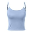 thumbnail image 1 of Débardeur Décontracté à Col Rond pour Femmes pour un Usage Quotidien - Blouse Sans Manches d'Été Basique Extensible et Confortable avec Jeans - Débardeurs pour Femmes, 1 of 6