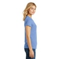 thumbnail image 3 of District Made Ladies Perfect Tri Crew Tee-M (Maritime Frost), 3 of 6