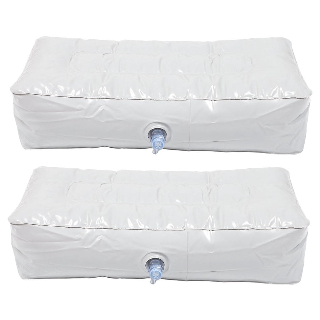 AURARMLET 2Pcs Foldable Portable Kayak Seat Cushion Pad Inflatable Water Resistant for Fishing