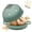 5 Quart - Green (Oven Mitts), variant on Davivy 5QT Red Cast Iron Bread Oven – Dutch Oven with Silicone Mini Pot Holders – For Sourdough Baking, Braising, Marinating & Slow Cooking – Kitchen Essential