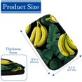 thumbnail image 4 of Banana Soft Comfortable Furry Printed Car Armrest Mat Pad Cover Accessories 12.5x8.2 Inch, 4 of 6