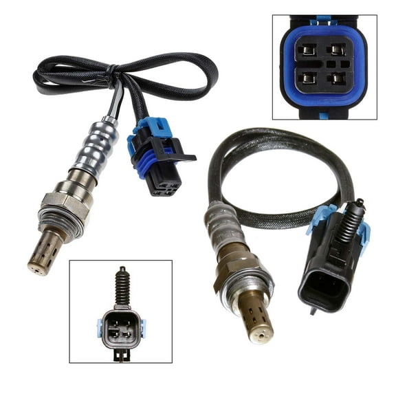 Maxfavor 2Pcs O2 Oxygen Sensor for Chevrolet Trailblazer, GMC Envoy, Isuzu Ascender 4.2L 2003-2002