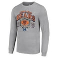 thumbnail image 2 of Men's Starter Heather Gray Chicago Bears Retro Long Sleeve Graphic T-Shirt, 2 of 3