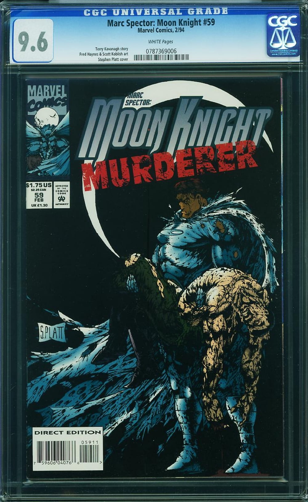 Cover of Marc Spector: Moon Knight #59