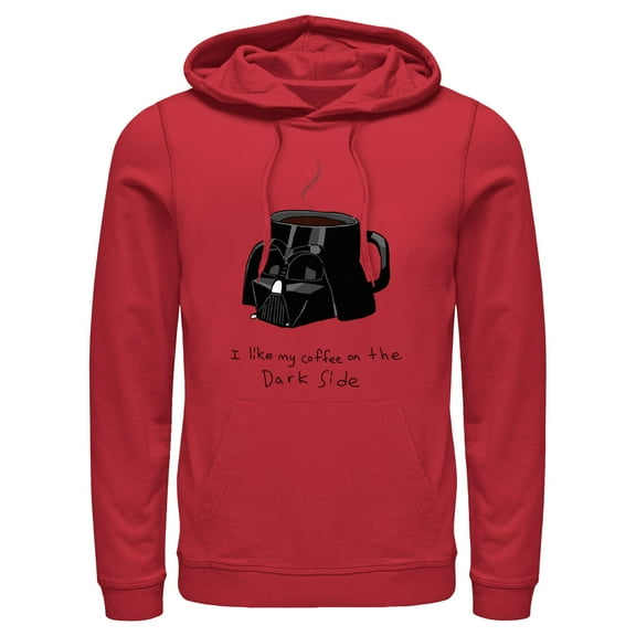 Men's Star Wars: A New Hope I Like My Coffee on the Dark Side  Pull Over Hoodie