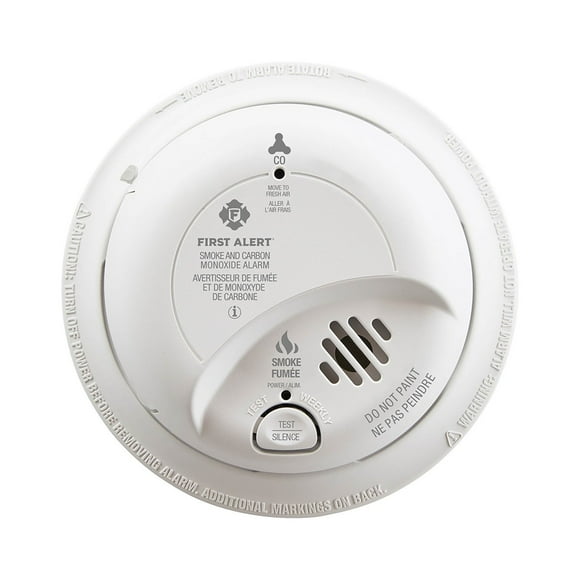 BRK Electronics SC9120BA Hardwired Smoke and CO Alarm with Battery Backup