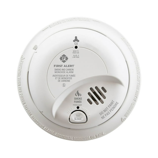 BRK Electronics SC9120BA Hardwired Smoke and CO Alarm with Battery Backup