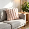 thumbnail image 7 of Dvumao Corduroy Pillow Cover 17.7x17.7 In Polyester for Sofa Couch Wave Faux Throw Pillow Cover, 7 of 7