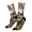 2 Black-2, variant on American Wildlife Deer Forest Print Adult Socks for Men & Women,Calf Socks, Ankle Socks,Boots Socks,Breathable Casual Sock,Unisex Crew Socks