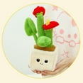 thumbnail image 5 of 2026 New Plant Plush Toys, Stuffed Animals Toys Plant Soft Pillow Toys, Cartoon Sunflowers, Tulips, Potted, Best Birthday Gifts for Holiday Xmas Easter for Friend (Plush Toys, C), 5 of 8