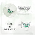 thumbnail image 5 of Butterfly Necklace for Women 925 Sterling Silver Butterfly Pendant Necklace May Birthstone Cubic Zirconia Jewelry Gift, 5 of 5