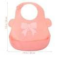 thumbnail image 2 of Raindrops  Waterproof Silicone Eating Bib Baby Meal Toddler Feeding, 2 of 7