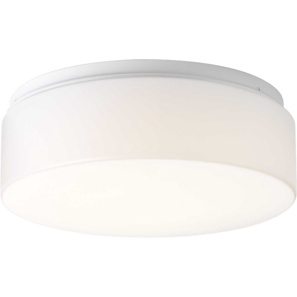 One-Light 11" LED Drum Flush Mount