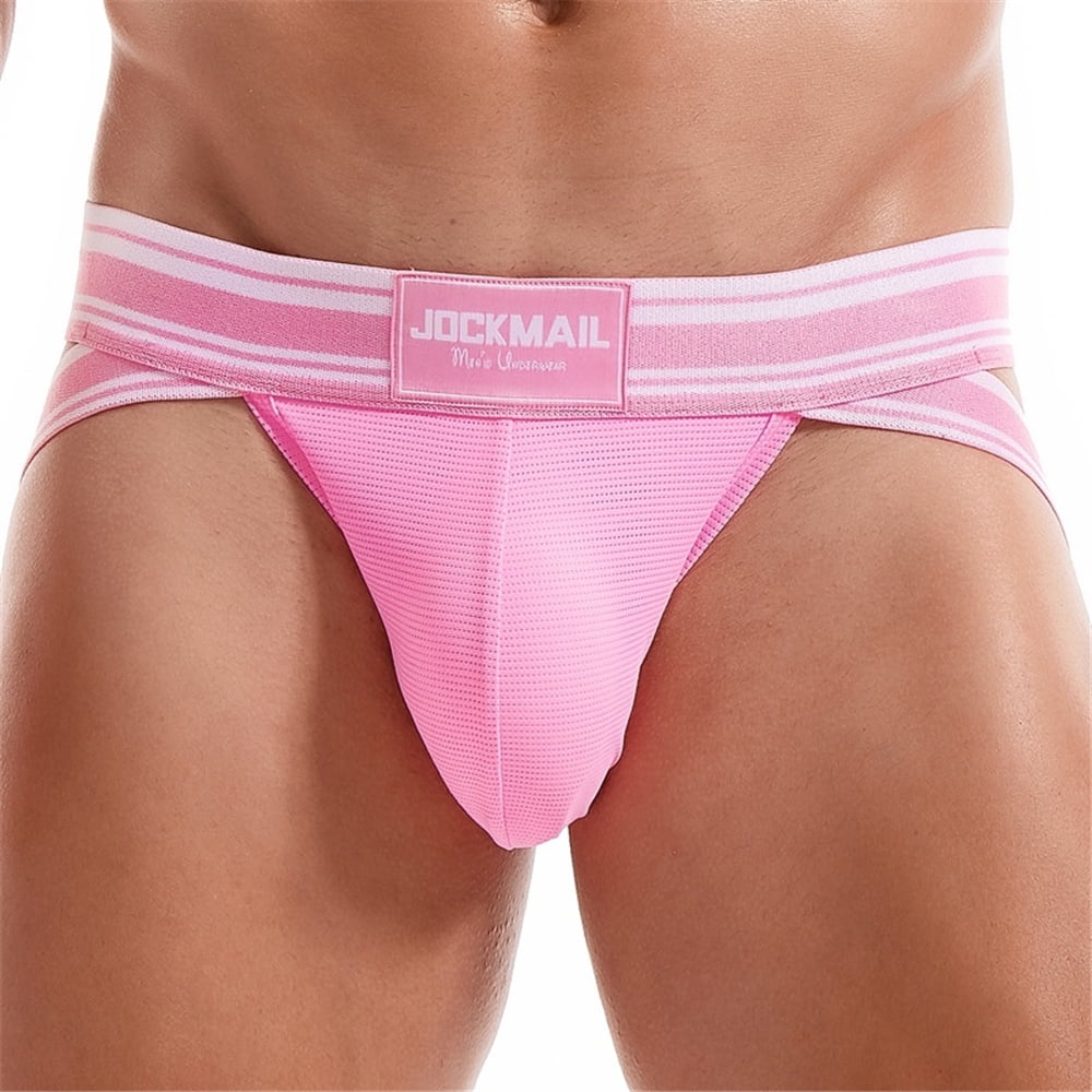 Men Jockstrap Underwear Athletic Supporter Jockstrap Low Rise Men