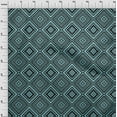 thumbnail image 4 of oneOone Cotton Poplin Twill Dusty Teal Green Fabric Tribal Craft Projects Decor Fabric Printed By The Yard 56 Inch Wide, 4 of 4