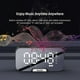 thumbnail image 4 of Digital Mirror Surface Alarm Clock With Bt Speaker Fm Radio Temperature Display Dual Alarms, 4 of 4