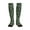 2 Black-2, variant on Picia Tropical Palm Leaves1 Printed Sports Compression Socks - 15-20mmHg Graduated Compression, High-Performance Soft and Breathable Socks for Men and Women