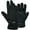 Black, variant on Men's Winter Water Resistant Easy Grip Fleece Thermal Skiing Work Gloves Mittens Blue