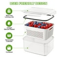 thumbnail image 4 of Contenedores de almacenamiento de frutas Winproper para refrigerador con colador extraíble, 4 of 7