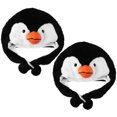 thumbnail image 3 of KAKOWELY 2 piezas de sombrero de pingüino para festival, sombrero de pingüino de peluche, sombrero de fiesta de cosplay, sombrero de actuación, 3 of 5