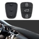 thumbnail image 5 of Riwesomey Cubierta del botón de la llave del coche Piel de goma de 3 teclas con marca Reemplazo del accesorio automotriz para I10 / I20 / I30 Vehículos, repuestos y accesorios Mis negro, 5 of 6