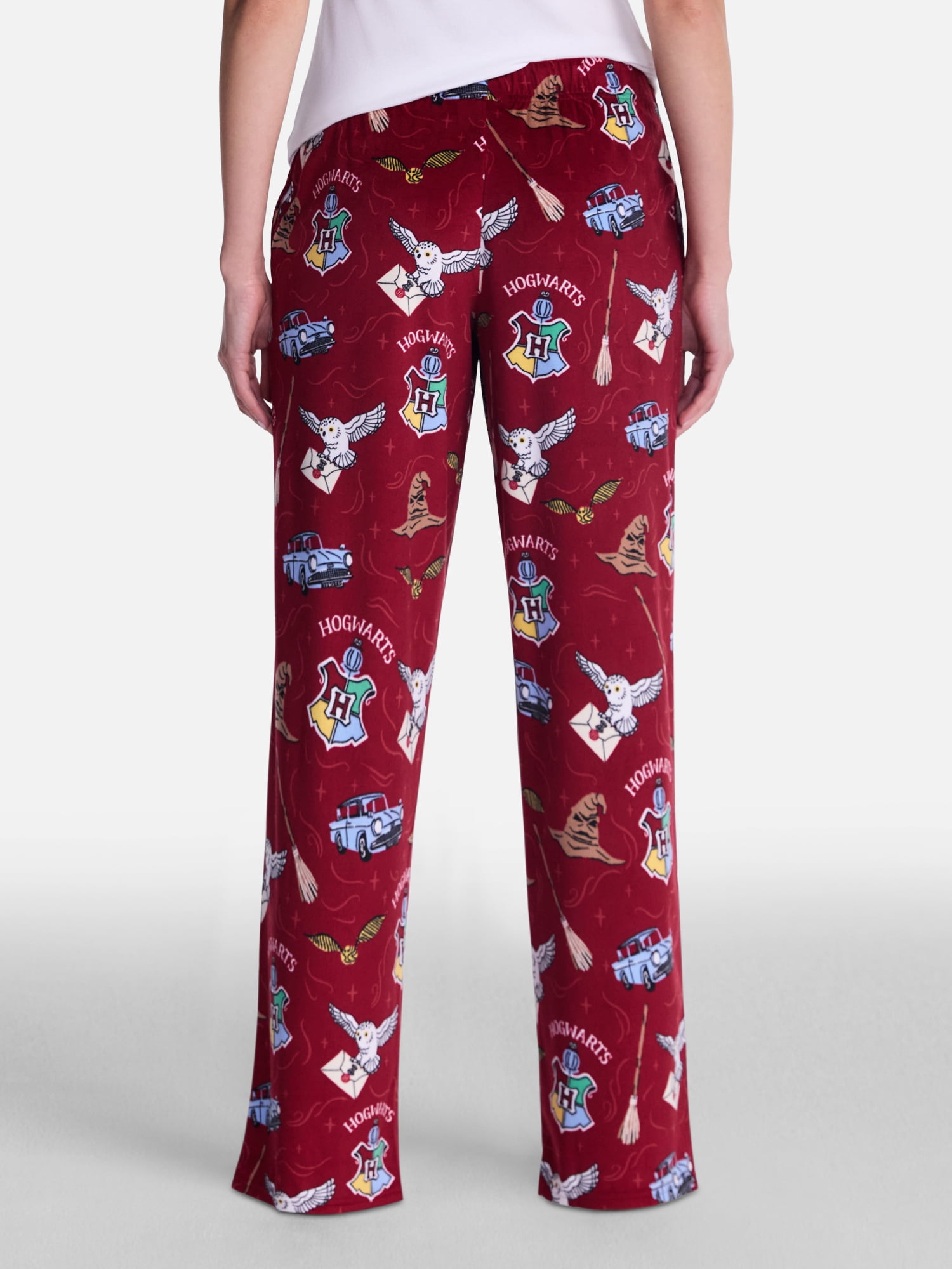Warner Bros Harry Potter Women's Velour Sleep Pants, Sizes XS-3X