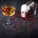 thumbnail image 4 of Decoración de Halloween con Forma de Araña Fantasma | Calavera Aterradora | Material Abs Morado, Naranja, Blanco y Rojo | 30 Cm. Suministro Duradero para Fiestas En Casa, Tiendas y Eventos Festivos., 4 of 6