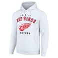 thumbnail image 2 of Men's Starter White Detroit Red Wings  Logo Pullover Hoodie, 2 of 3