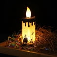 thumbnail image 6 of Cififendec Halloween Flameless LED Candle, 9.05"×3.54", Drip Haunted Silhouette Electronic Candles for Fireplace Mantle Decor Placement Scheme, 6 of 7