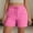 *Pink, variant on Binmer Women's Drawstring Elastic High Waist Stretch Yoga Shorts,Casual Outdoor Athletic Workout Shorts Army Green,Women's Plus L