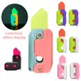 thumbnail image 2 of Cuchillo de zanahoria luminoso 3D para niños, juguete de impresión brillante, juguetes Fidget, tarjeta de empuje de descompresión, 2 of 4