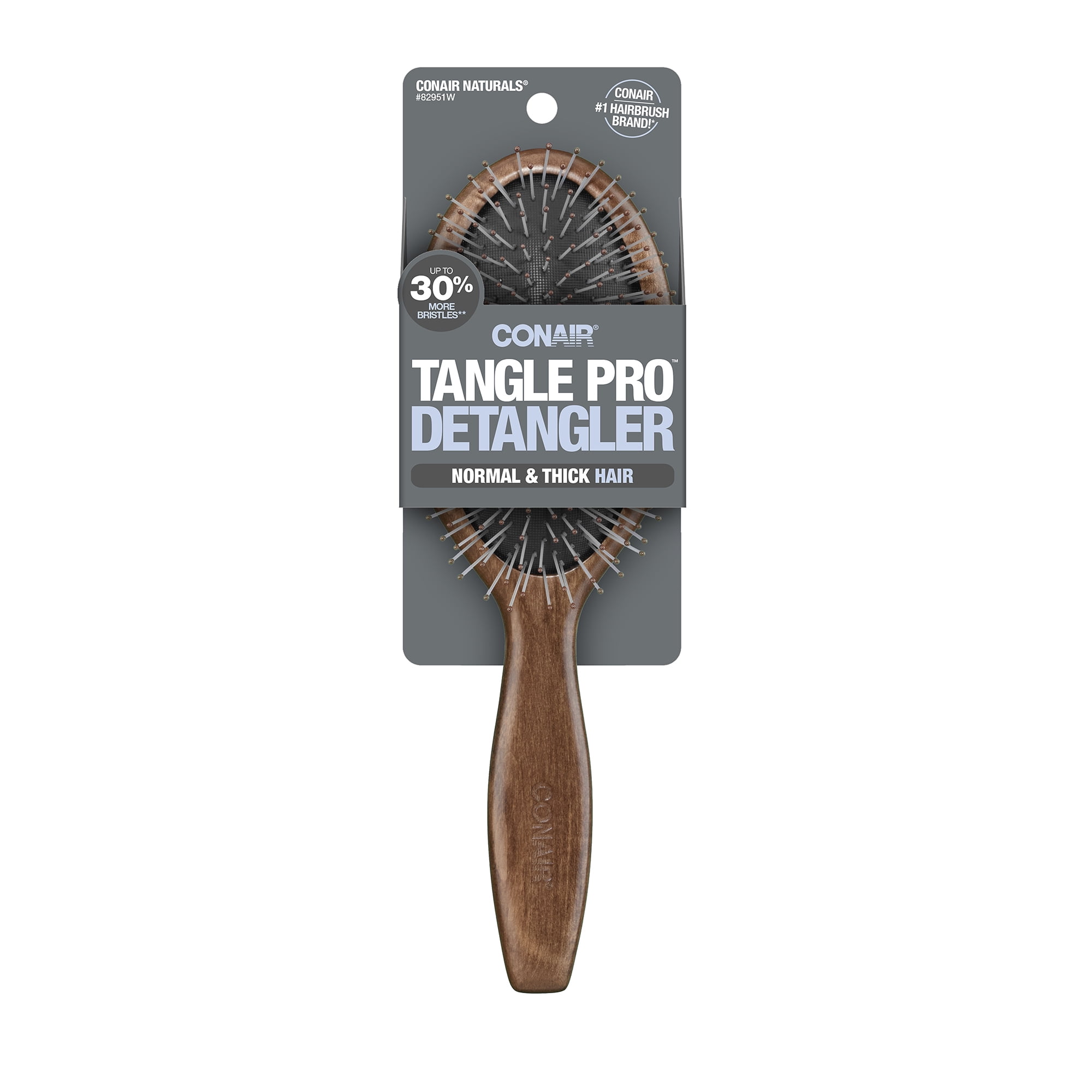 Conair Tangle PRO Detangler Cushion Brush - Walmart.com ...
