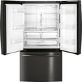 thumbnail image 2 of GE GFE26JBMTS 25.6 Cu.Ft. Black Stainless French Door Refrigerator, 2 of 11