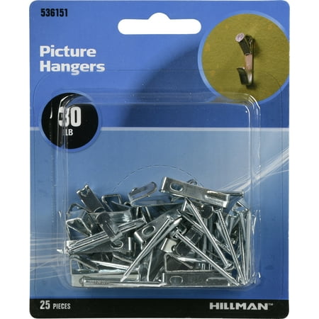 

Hillman 536151 Conventional Picture Hanging Kit Zinc (30lb) 25 Piece