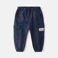 thumbnail image 3 of Boys Jeans Baggy Jeans Boys Boys Cargo Pants Toddler Kids Lightweight Durable Comfortable Long Pants For Outdoor Playground School Summer Spring Casual Wear, 3 of 5