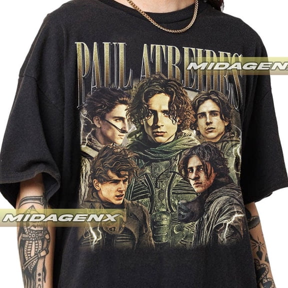 Limited Paul Atreides Timothee Chalamet Vintage T-Shirt, Gift For Women and Man Unisex T-Shirt