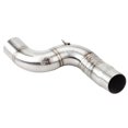thumbnail image 4 of Motorcycle Exhaust Mid pipe Middle Pipe Link Connect Adapter for Kawasaki Ninja ZX-6R 2005-2008, 4 of 5