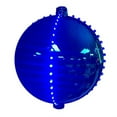 thumbnail image 3 of 9071181 LIGHTED ORNAMENT BLUE 6"" Celebrations Platinum LED Blue 6 in. Lighted Ornament Hanging Decor (Pack of 1), 3 of 3