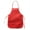 Red, variant on PASILI Children Kids Plain Apron Boys Girls Kitchen Cooking Baking Painting Cooking Art Bib Fashion Apron Baby Pinafore