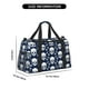thumbnail image 3 of Balery white arrow Skull Bolsa de Gimnasio para Mujeres, Bolsa de Viaje con Bolsillo Húmedo, Bolsa de Fin de Semana para Mujeres, Bolsa de Viaje Resistente al Agua, 3 of 7