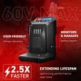 thumbnail image 2 of Toro 7008787 60V Flex-Force Battery Charger, 2 of 11