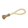 thumbnail image 1 of 2pcs Exquiste Tassel Wood Bead Garland Wood Bead String Beads Ornaments For Home Car Decoration, 1 of 5