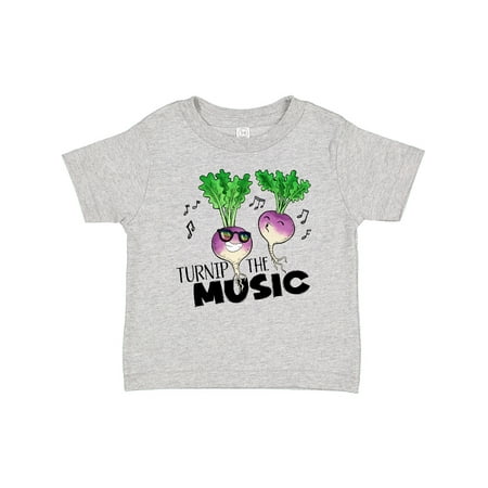 

Inktastic Turnip the Music Partying Vegetables Gift Baby Boy or Baby Girl T-Shirt