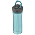 thumbnail image 3 of Contigo 2143068 Plastic Water Bottle, Autospout Lid, Teal, 24 oz. - Quantity 1, 3 of 7